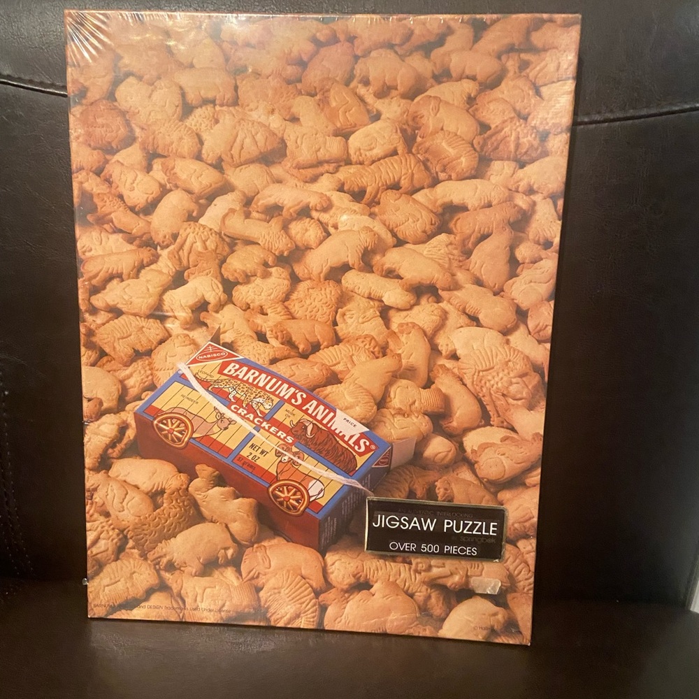 Springbok 1980 Animal Crackers Jigsaw Puzzle